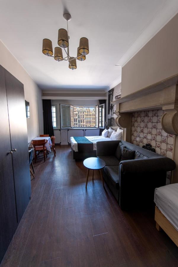 Residence-Hotel Le Quinze Grand Place Brussel Buitenkant foto