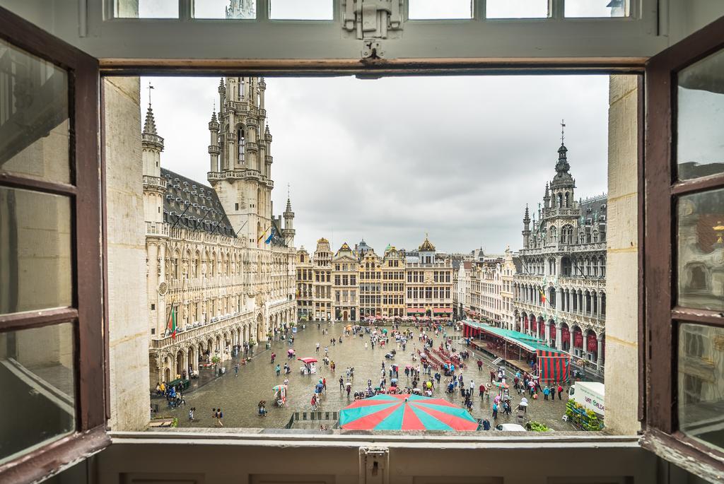 Residence-Hotel Le Quinze Grand Place Brussel Buitenkant foto